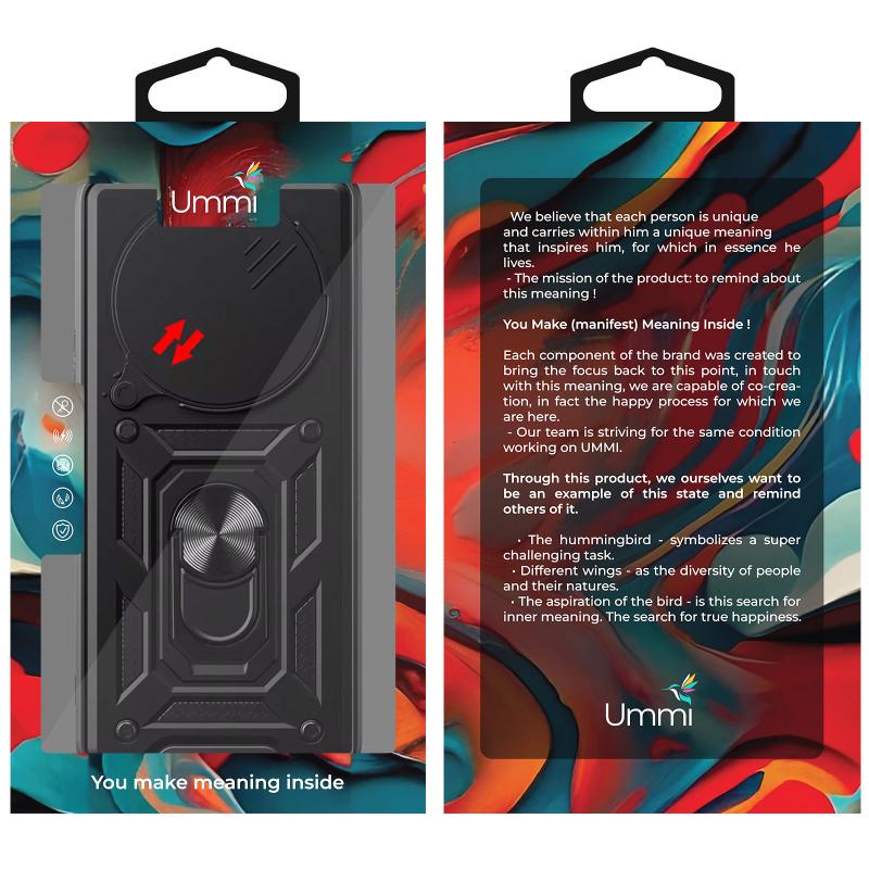 Купити Чохол Ummi Camshield Serge Ring для Xiaomi 14 Ultra